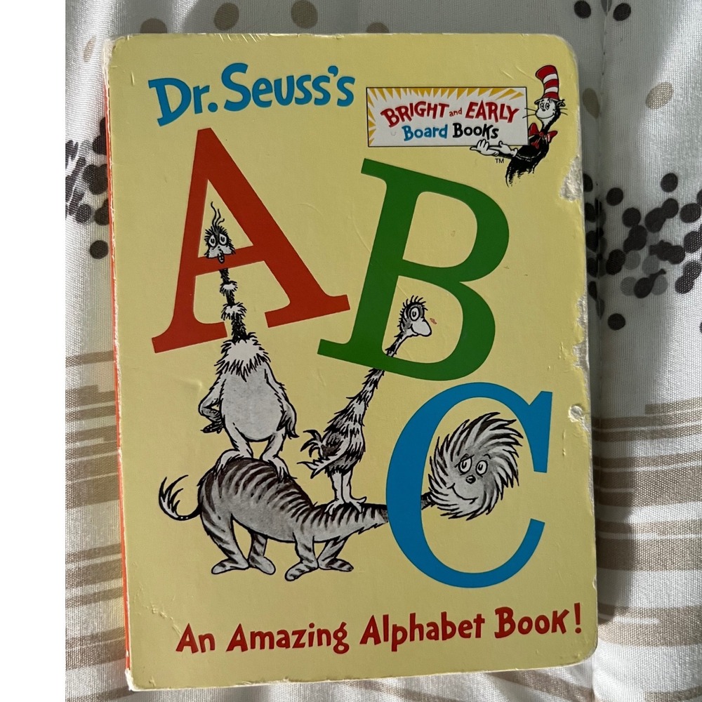 Dr. Seuss's ABC An Amazing Alphabet Book Bright and Early Board Book Seuss
